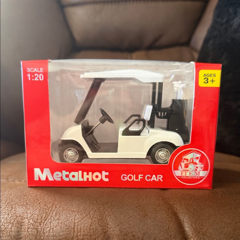 Golf Car Toy - Die-Cast Mini Golf Cart